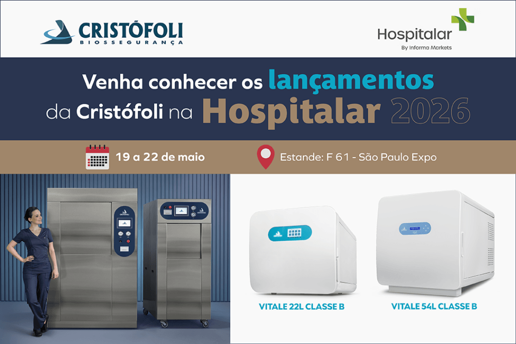 Não Perca! Cristófoli e Liliana Donatelli na Hospitalar 2026