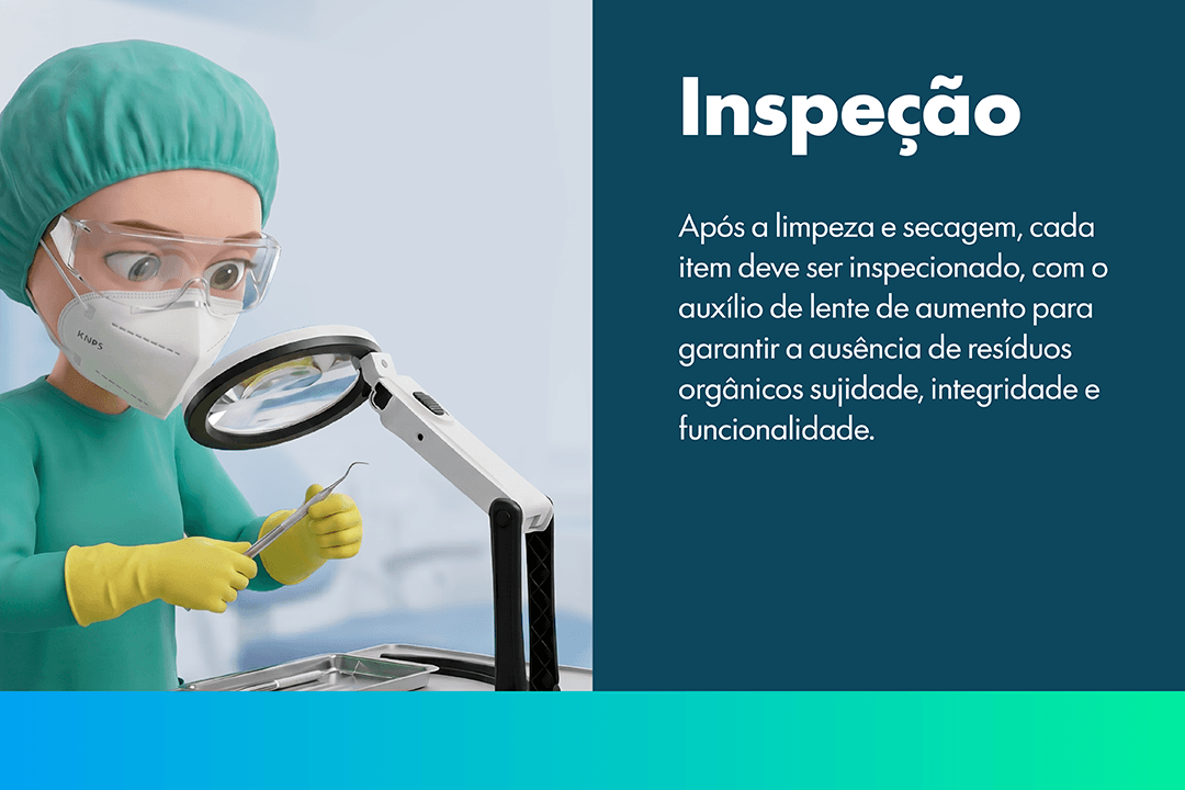 5 Momentos do Processamento na RDC 1002 - 2 Limpeza é a base de todo o processo