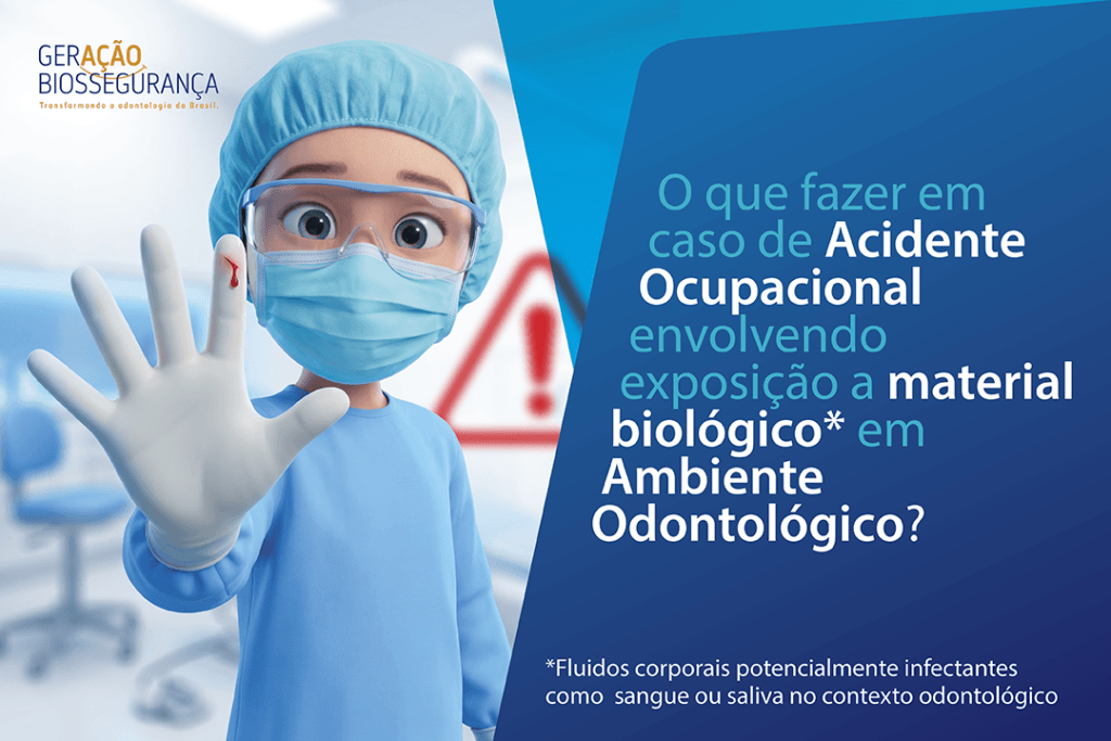 Acidente Ocupacional com exposição a material biológico em Odontologia