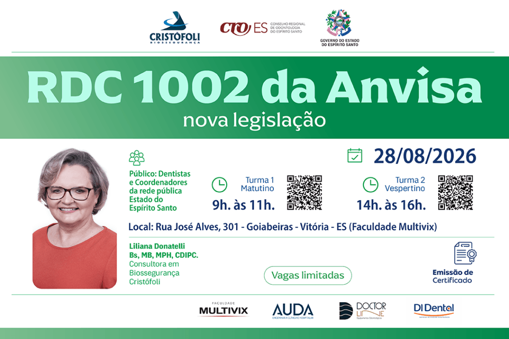 RDC 1002 em Palestra Presencial para Serviços Públicos no ES