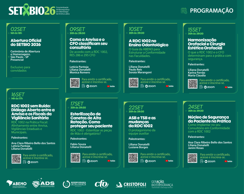 SETBIO 2026- Programação Completa - Participe!